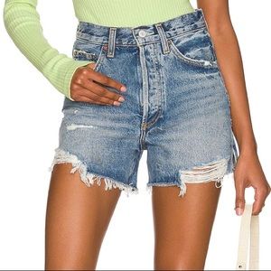 NWT Agolde Dee Short- Turmoil wash